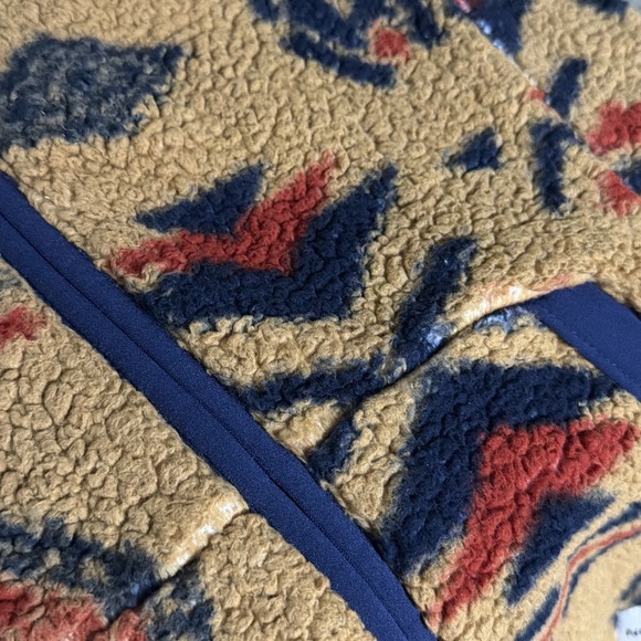 The North Face Campshire Sherpa Vest Women's Size Small Brown Aztec Print - Picture 6 of 12